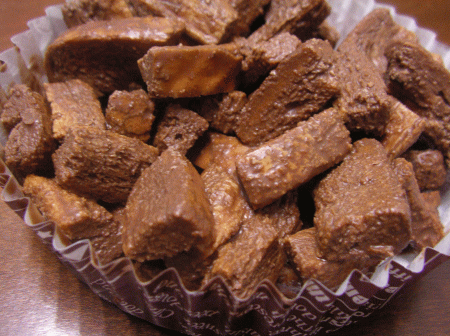 チョコの山